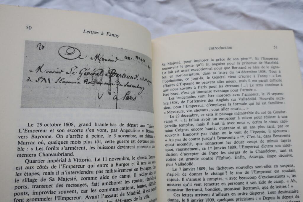General Bertrand's Letters to Fanny, 1808-1815