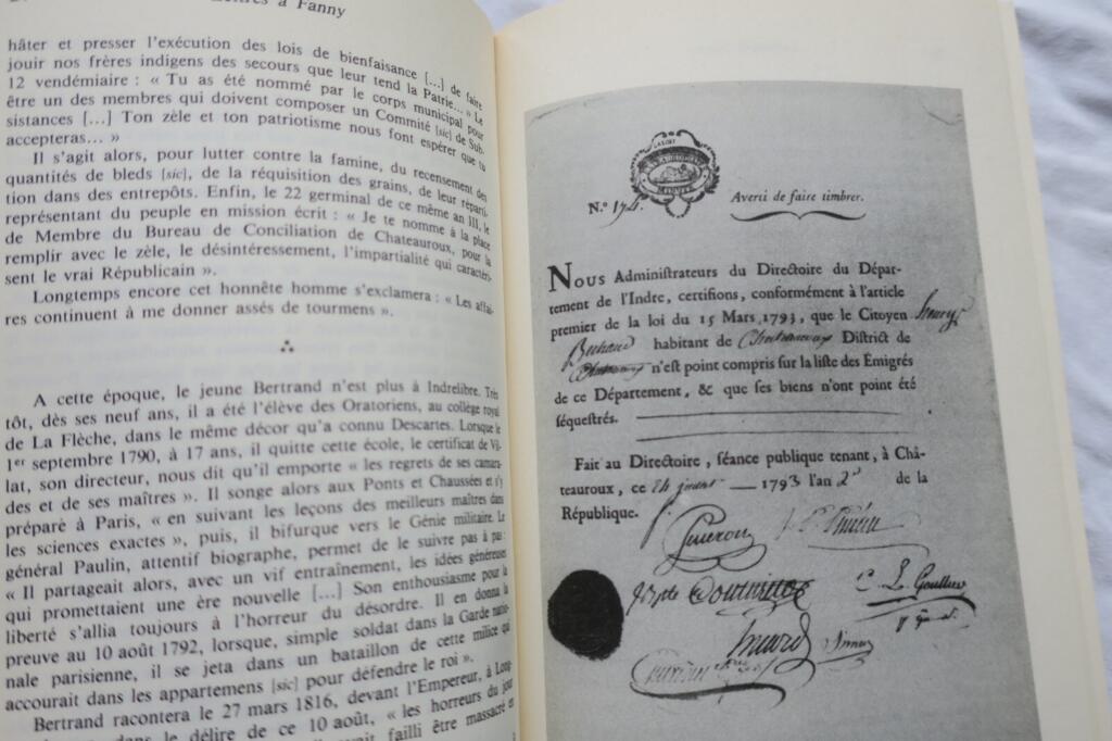 Intimate correspondence during Napoleonic wars