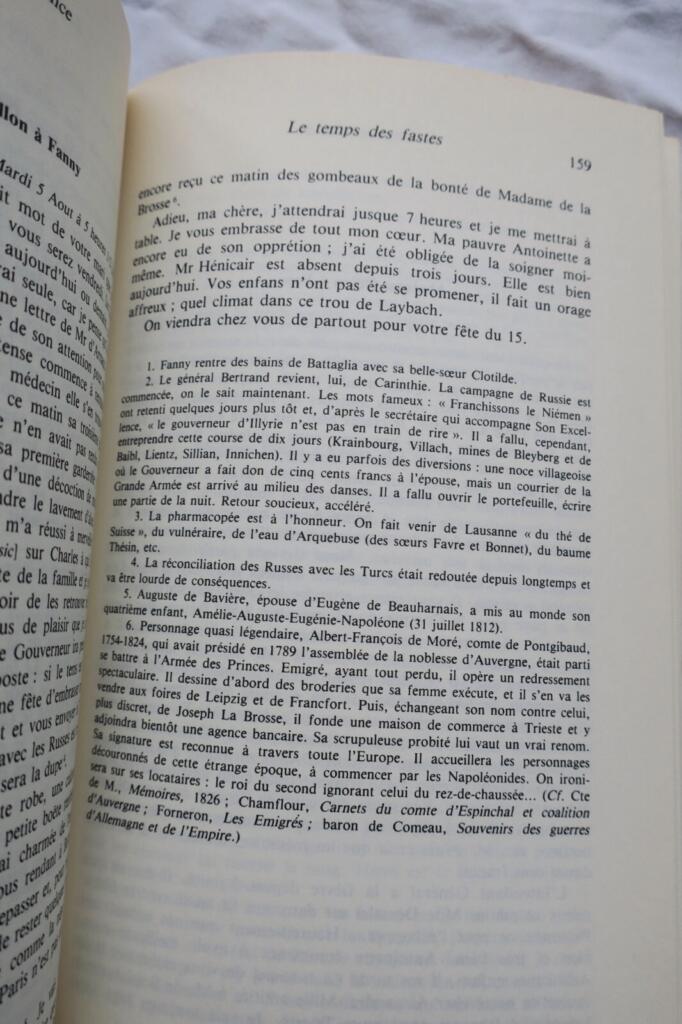 General Bertrand's Letters to Fanny, 1808-1815