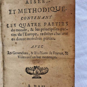Géographie Aisée und Methodische 1692