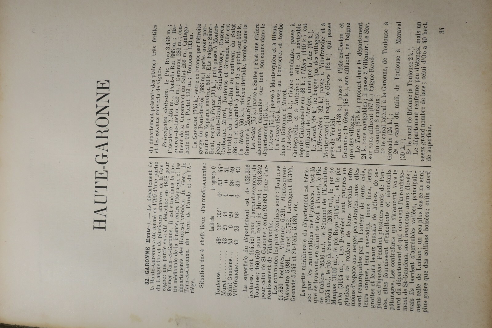 GEOGRAPHIE DE LA FRANCE TOUTES LES COMMUNES 1891 – Image 2