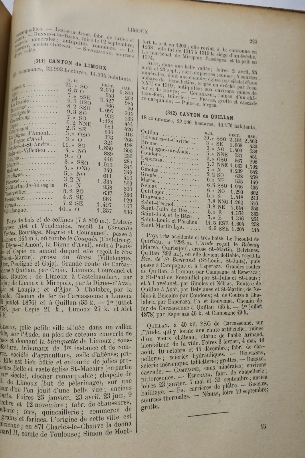 GEOGRAPHIE DE LA FRANCE TOUTES LES COMMUNES 1891 – Image 4