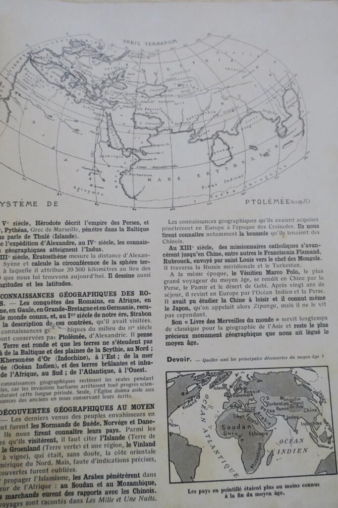 Global Geography & Terrestrial Exploration