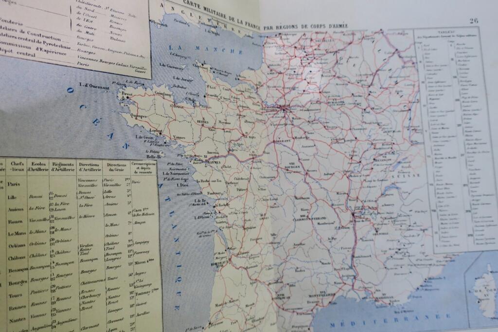 Military Geography: Artillery & Engineering School Course