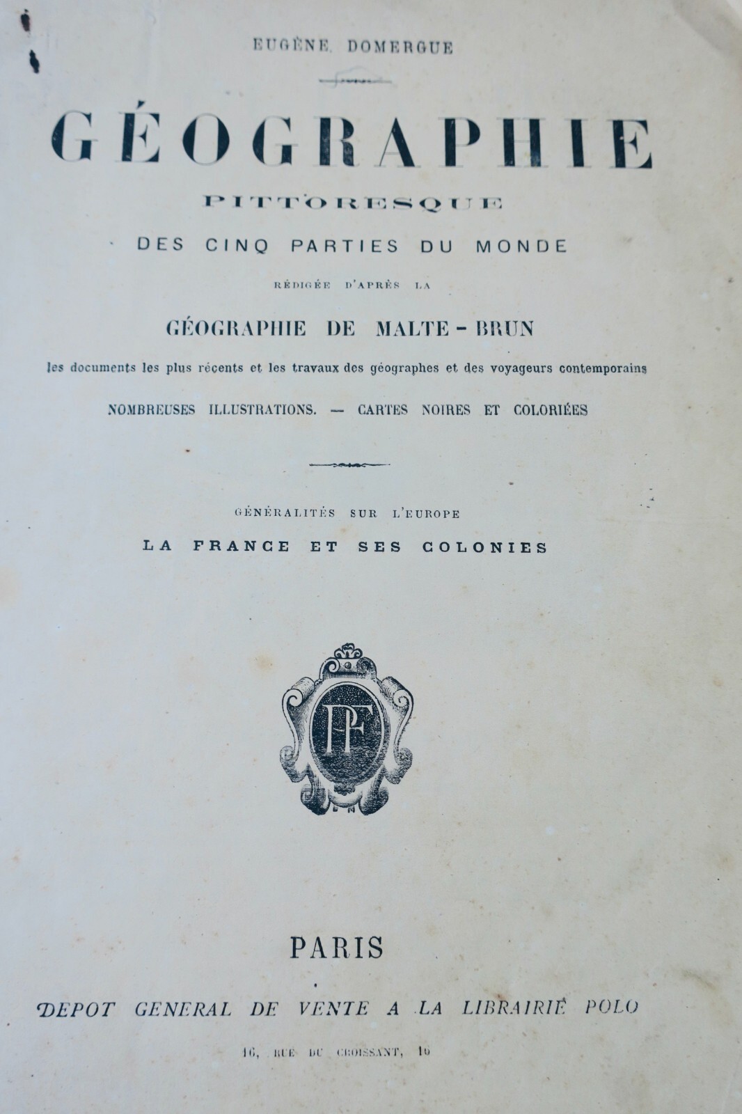 Malerische Geographie der fünf Kontinente - Image 4