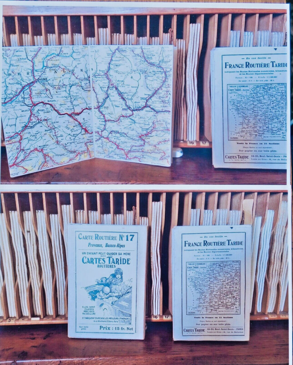Geography Taride 33 maps in their case