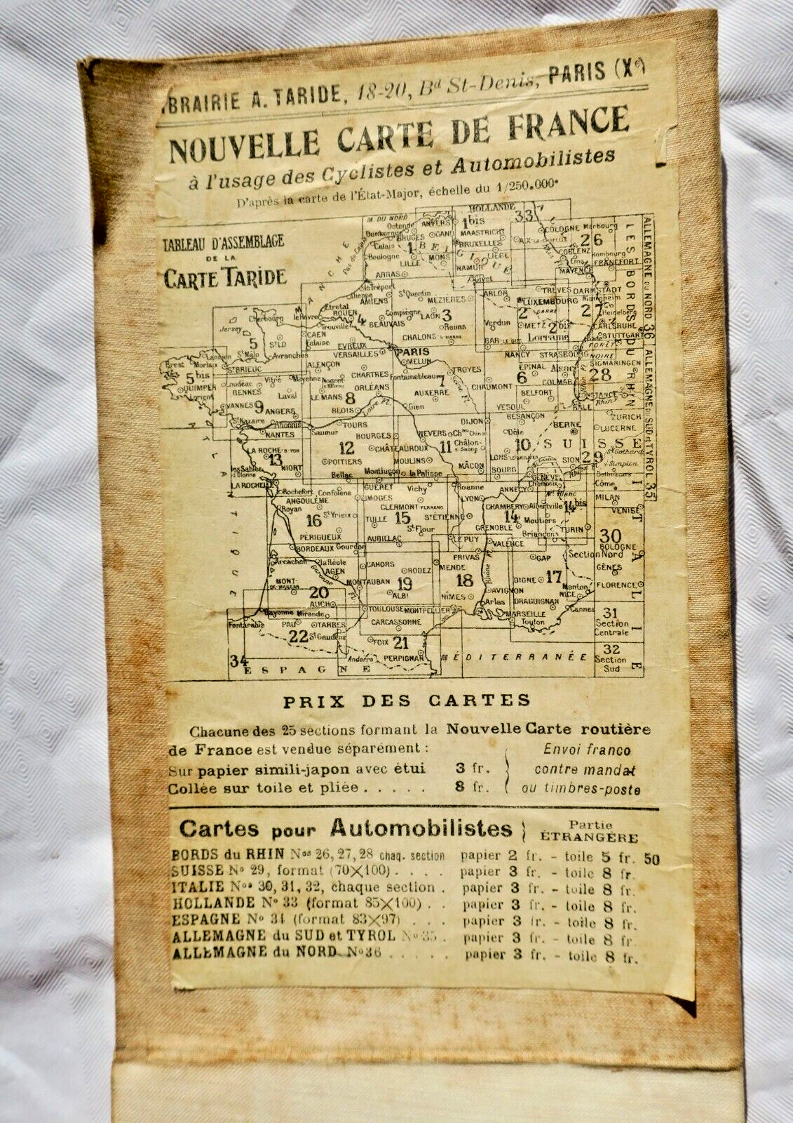 géographie Taride 33 Cartes dans leur meuble – Image 8