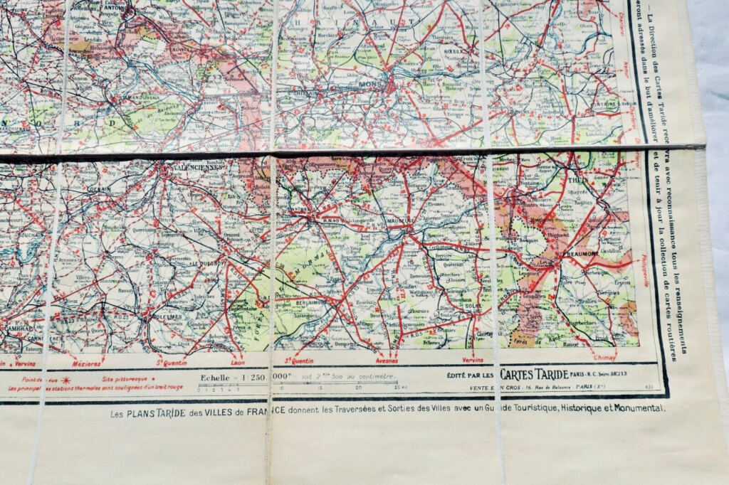 géographie Taride 33 Cartes dans leur meuble