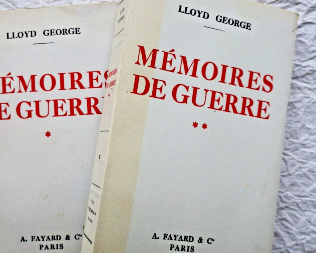 Kriegserinnerungen von George Lloyd