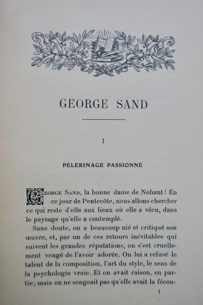 George SAND: Portrait of an Illustrious Woman
