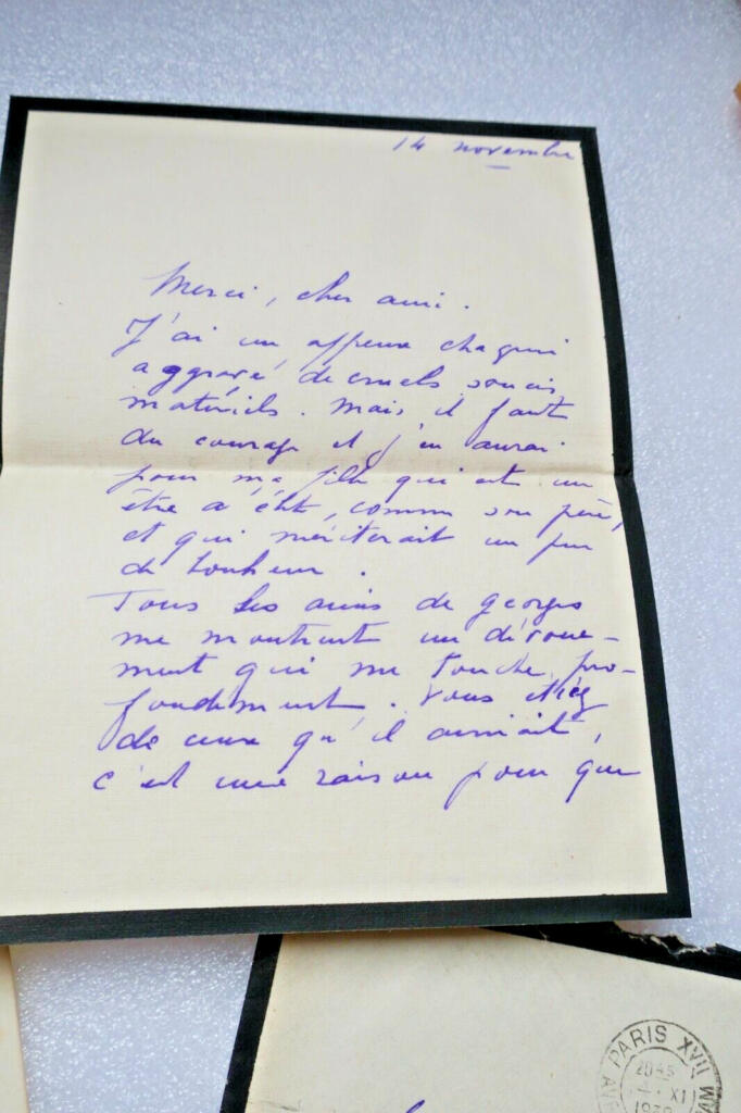 Autograph Letters from BOURDON to GREGH