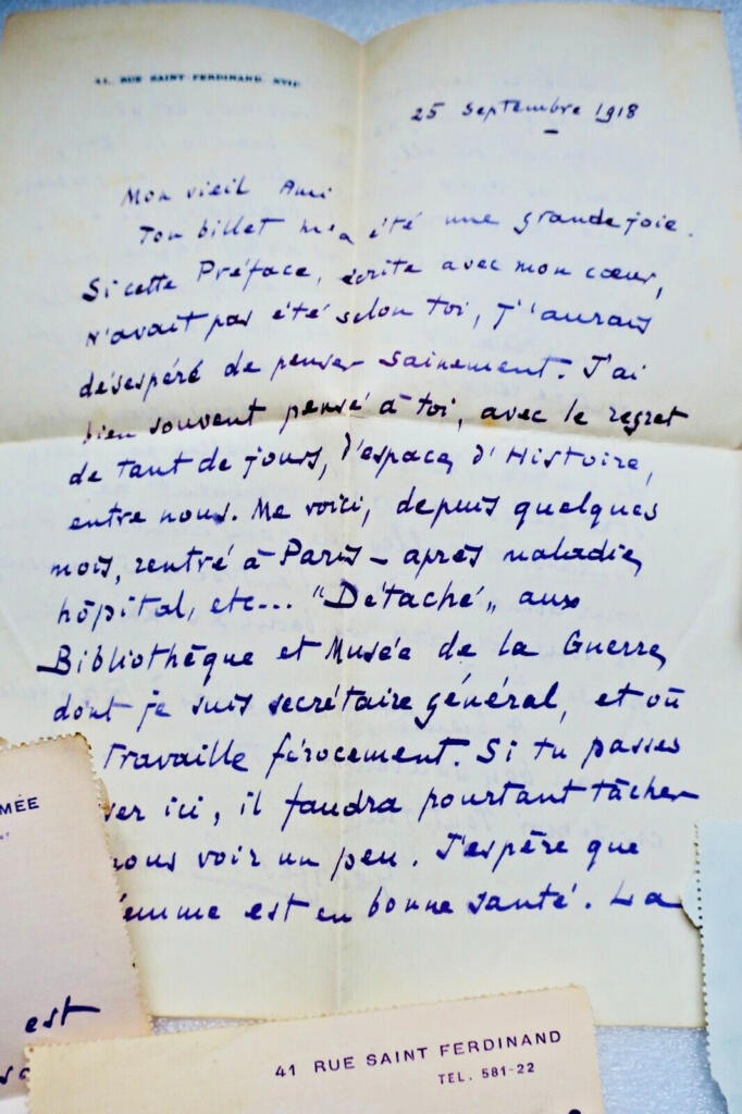 Autograph Letters from BOURDON to GREGH