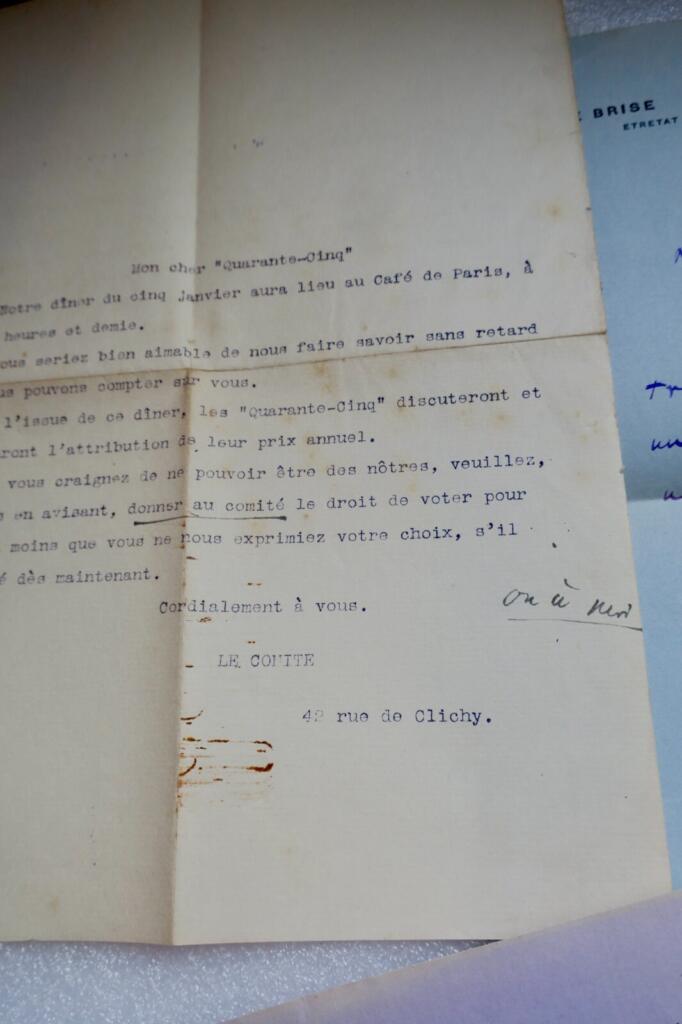 Autograph Letters from BOURDON to GREGH