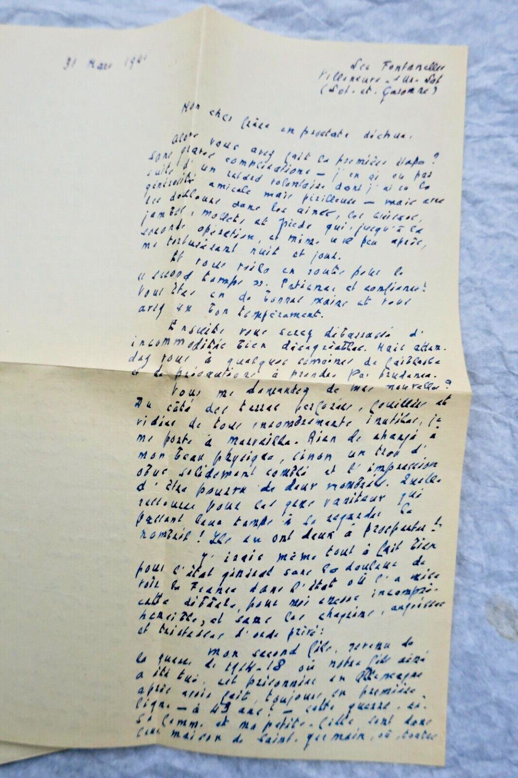 Georges Lecomte Autographe Manuskripte