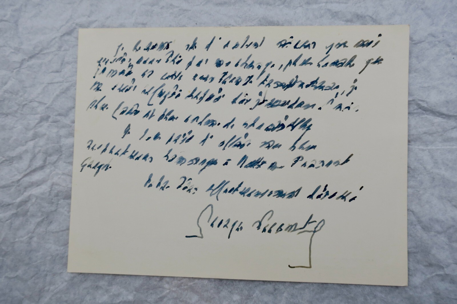 Georges Lecomte ACADEMICIEN belles lettres autographes manuscrites... – Image 3