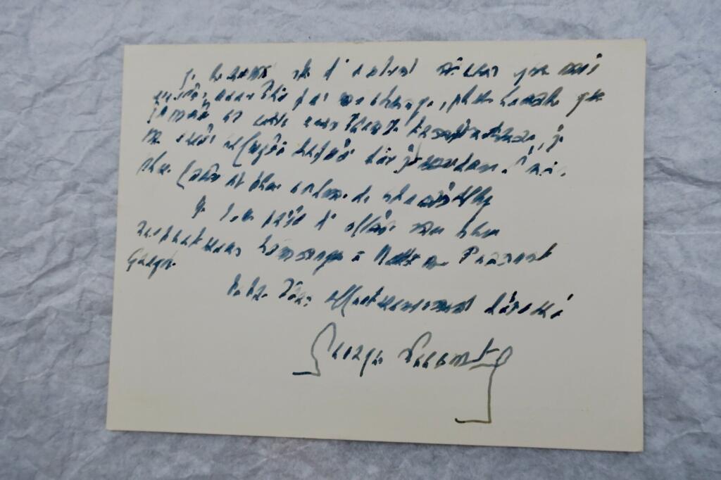Georges Lecomte Autographe Manuskripte