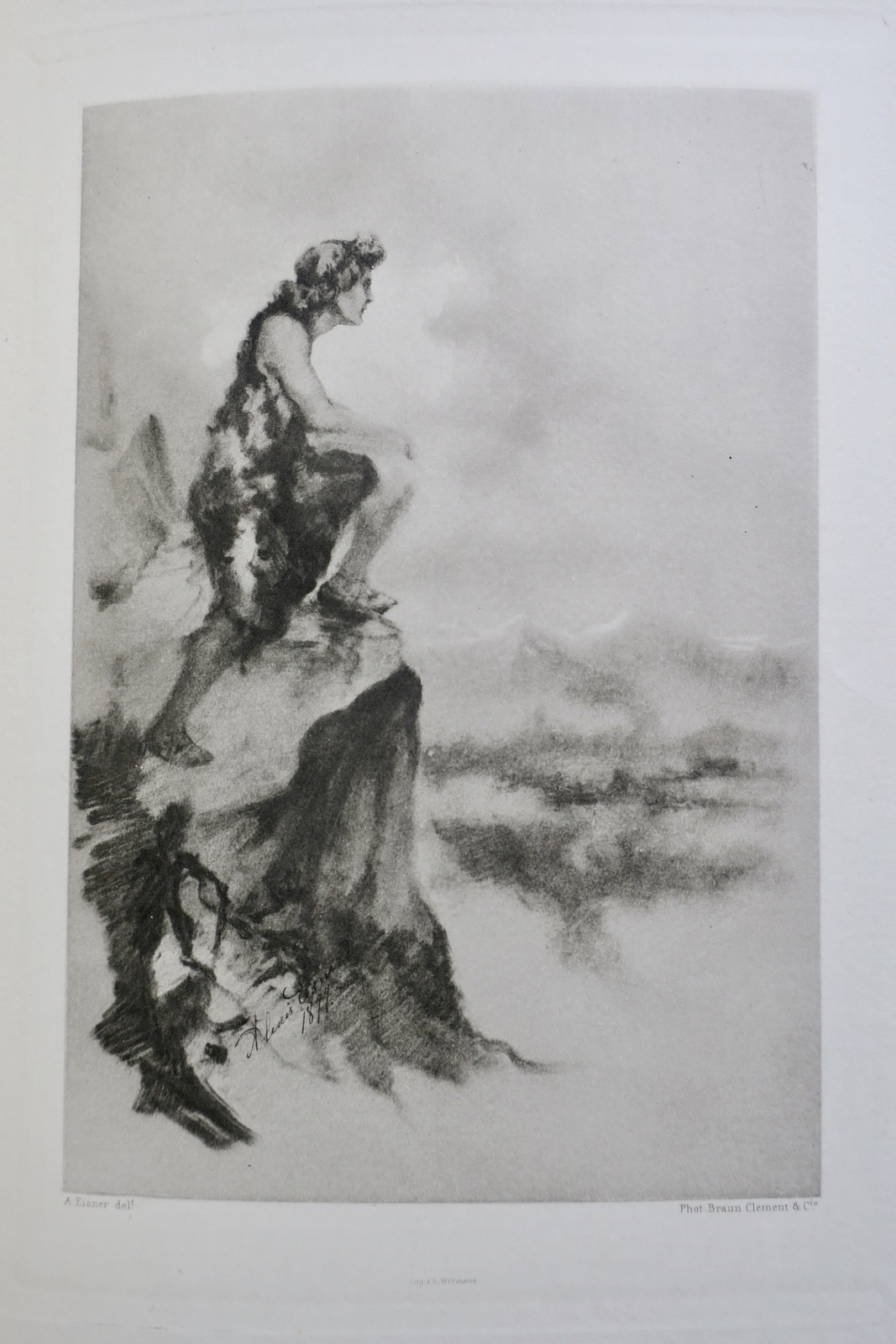 Géorgie La Beauté, Légende Géorgienne 1900