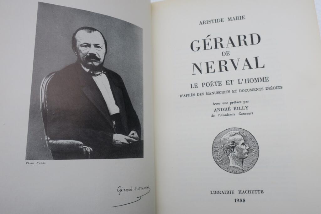 NERVAL biography with unpublished manuscripts