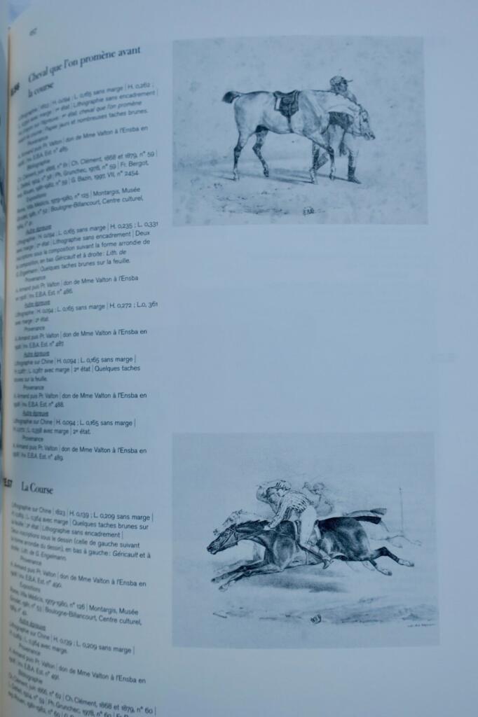 GERICAULT Dessins & estampes des collections de l’école des Beaux-Arts