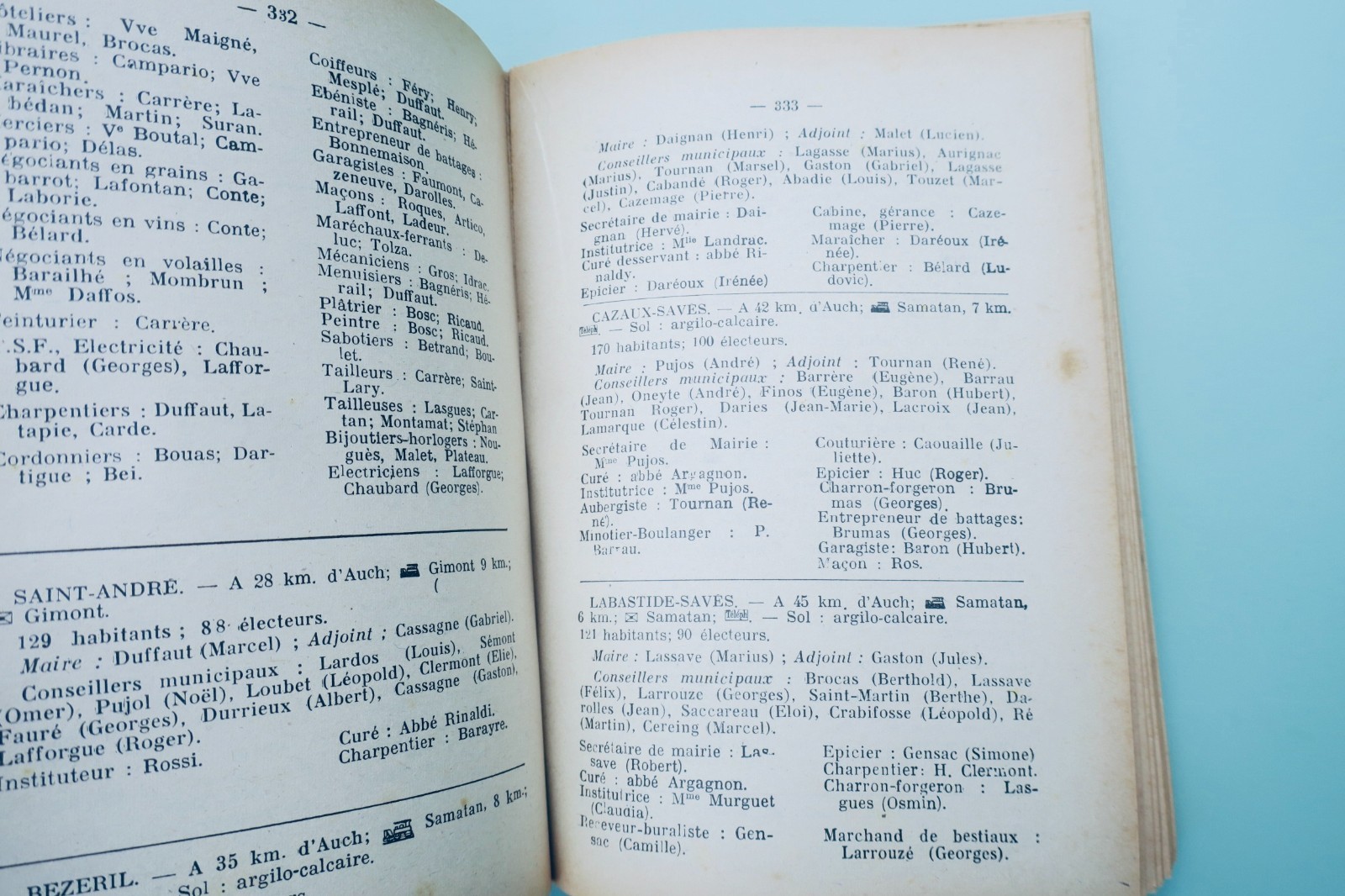 Gers Department Administrative & Commercial Yearbook - Image 7