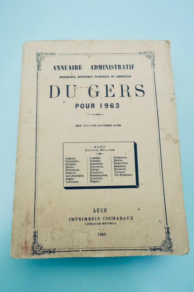 Gers Department Administrative and Commercial Directory 1963