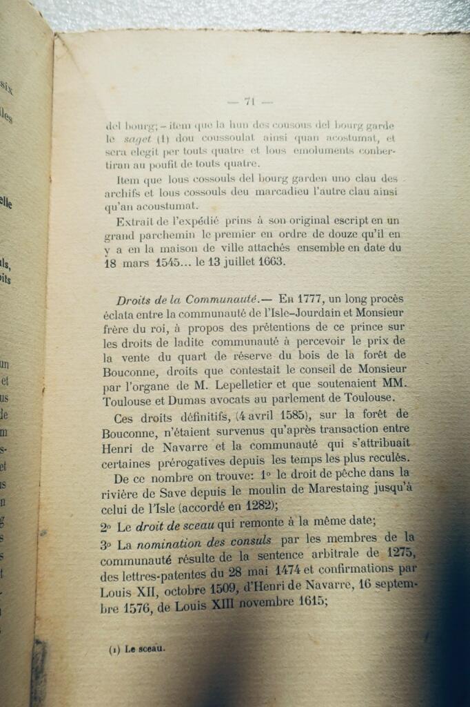 Gers 32 L'ISLE-EN-JOURDAIN (Gers), SON HISTOIRE 1914