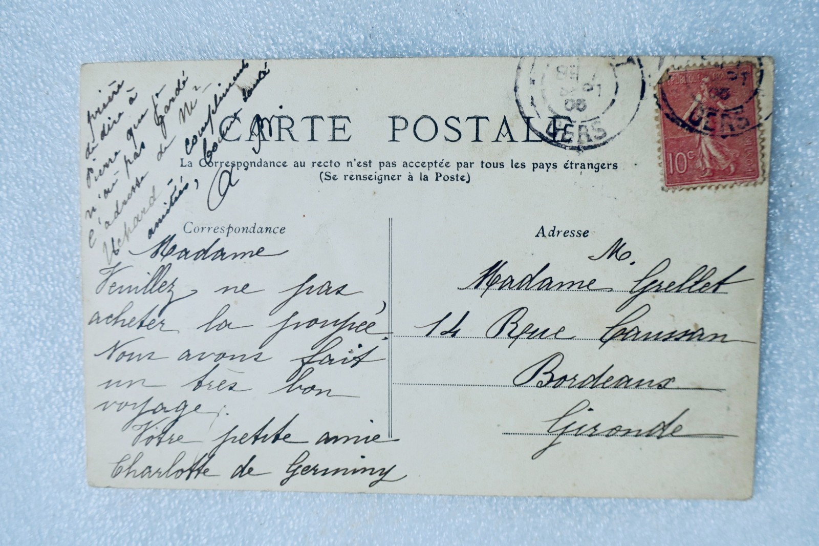 Gers MANCIET (Gers) : Rue des VIGNES - La Librairie Antique