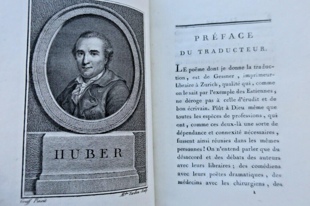 Gessner, Salomon (1730-1788) Oeuvres de Salomon Gessner 1795