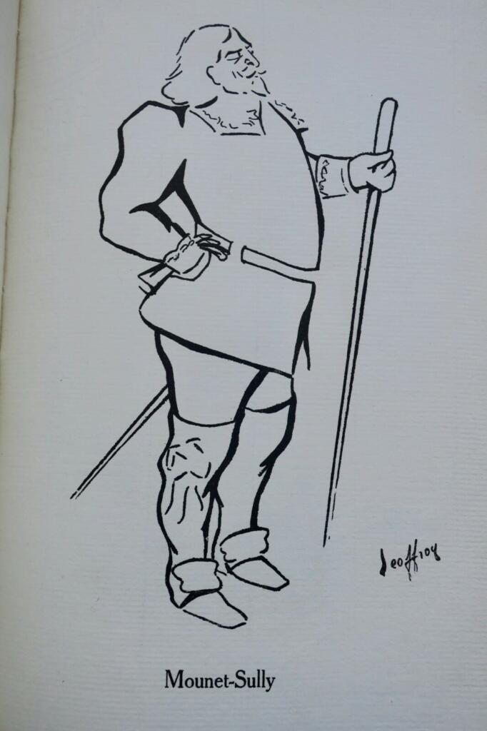 Künstlerische Karikaturen der Epoche