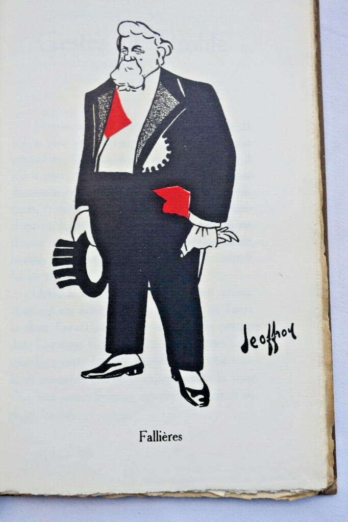 Künstlerische Karikaturen der Epoche