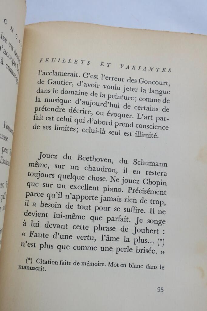 Reflections on Chopin