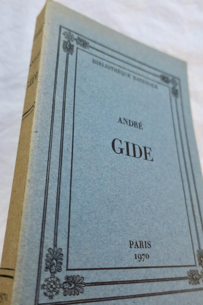 Ausstellungskatalog zum Centenary von Gide