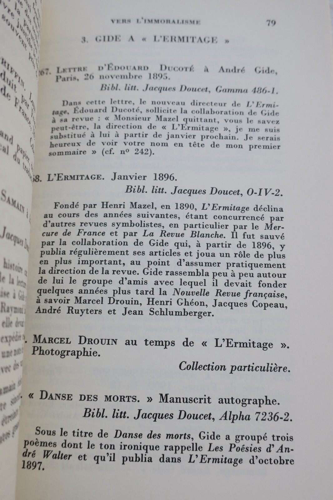Exhibition catalog for Gide's centenary - Image 6
