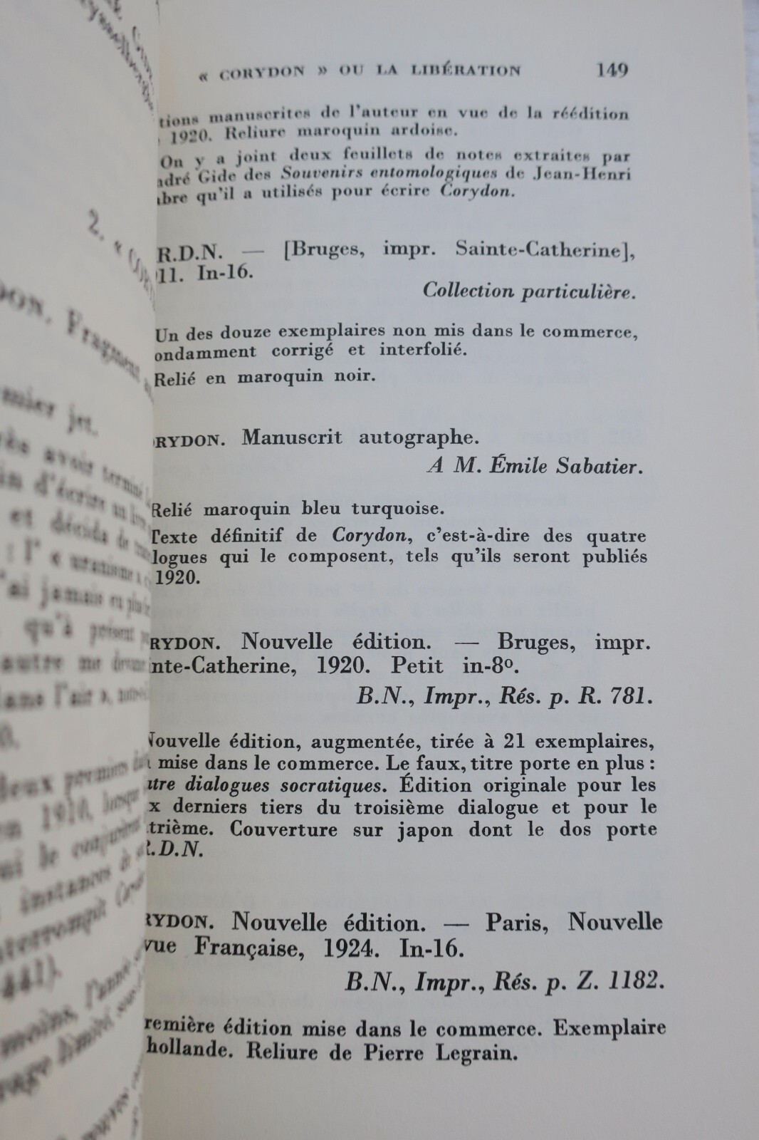 Exhibition catalog for Gide's centenary - Image 4