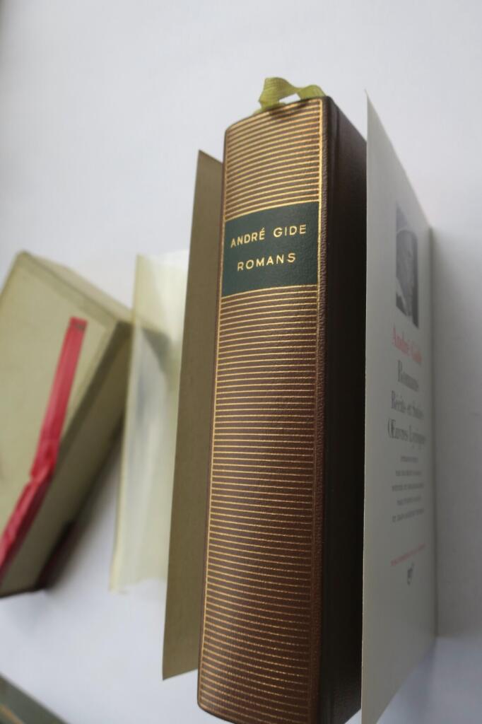 GIDE ROMANS. RECITS ET SOTIES. OEUVRES LYRIQUES. GALLIMARD pléiade