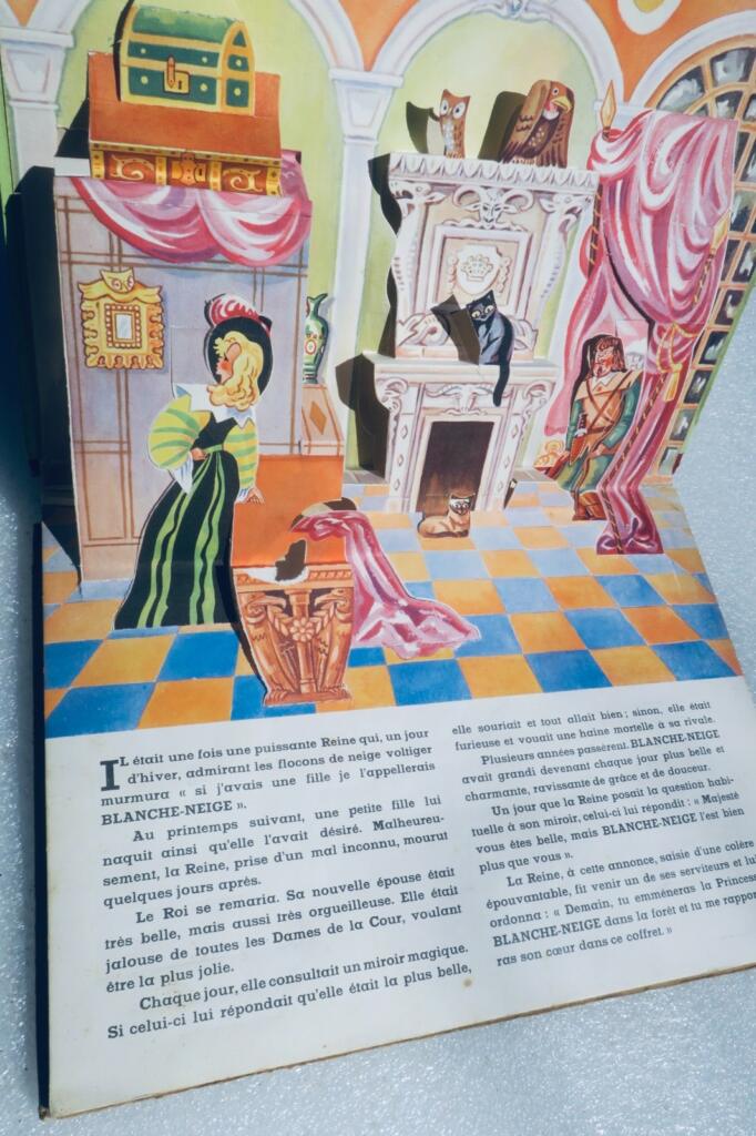 GILDAS BLANCHE NEIGE Mulhouse, Editions "Lucos" pop-up book