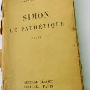 GIRAUDOUX (Jean). Simon le pathétique + dédicace