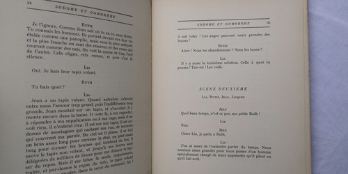 Ein Stück in zwei Akten<span class="lla-card-orig-wrap"><span class="lla-card-orig">❦ GIRAUDOUX Sodome et Gomorrhe</span></span> - La Librairie Antique