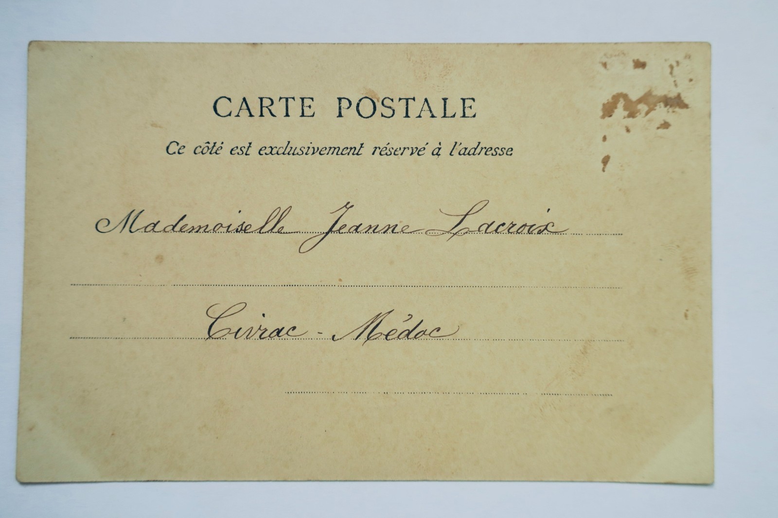 Gironde la petit Gironde affiche crevée - La Librairie Antique