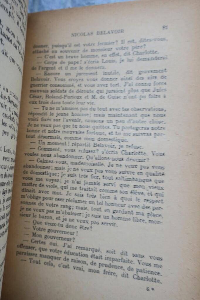 Nicolas Belavoir: Historischer Roman in zwei Bänden