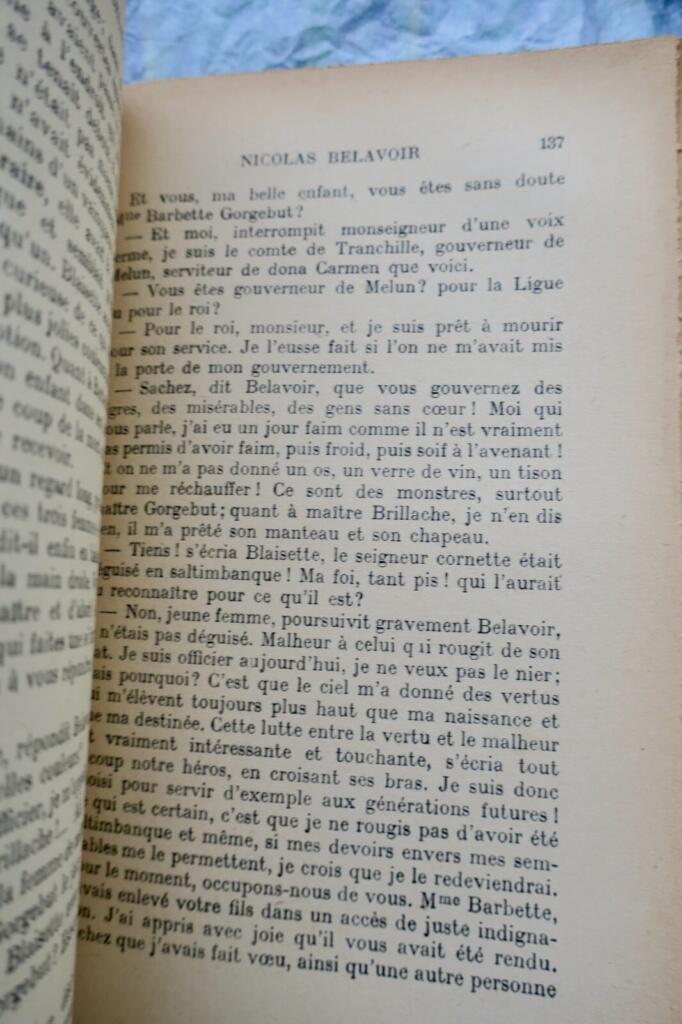 Nicolas Belavoir: Historischer Roman in zwei Bänden