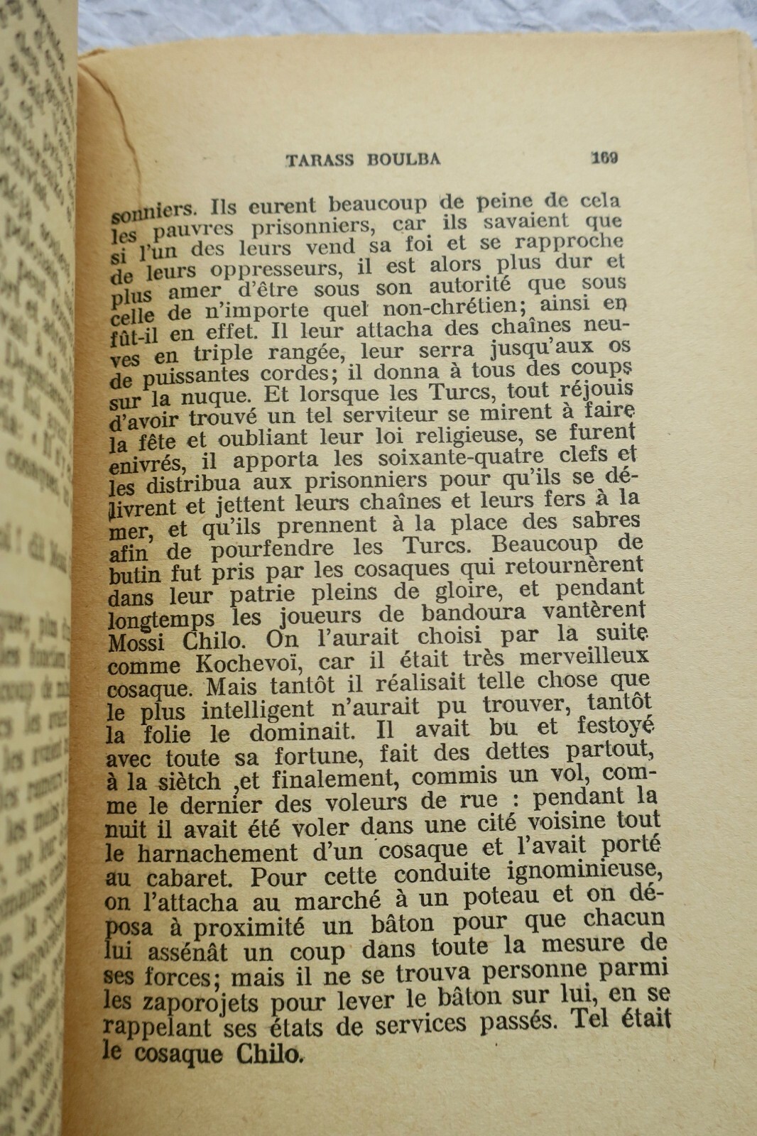 GOGOL ianovski Tarass-Boulba - La Librairie Antique