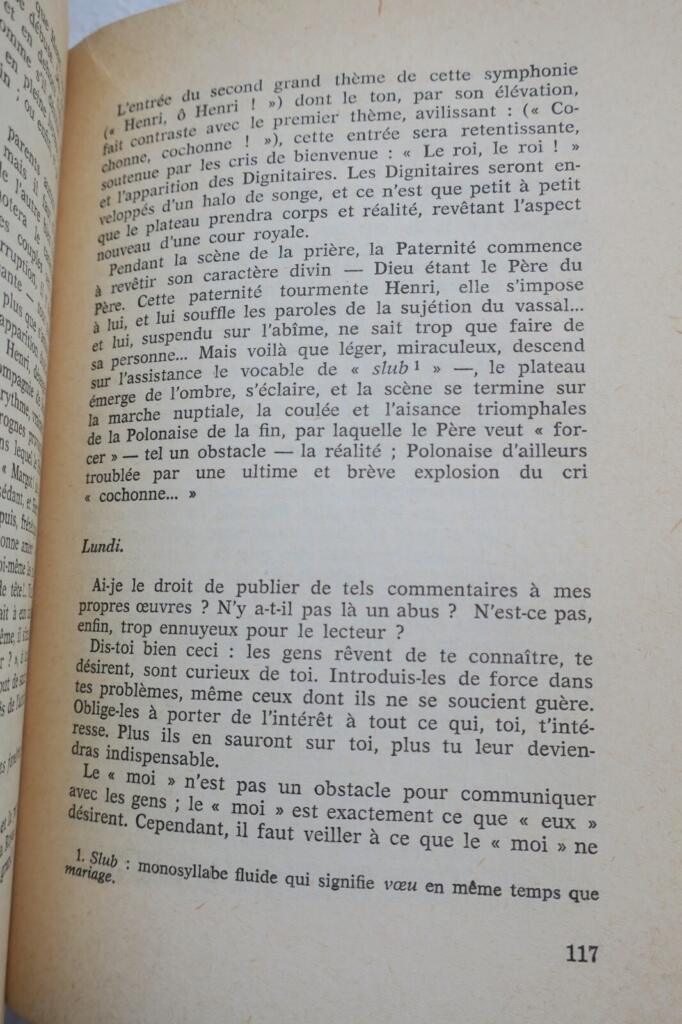 Literary journal and personal reflections 1953-1956