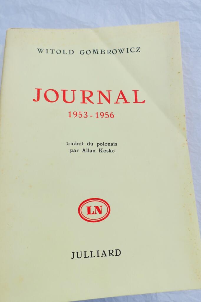Literary journal and personal reflections 1953-1956