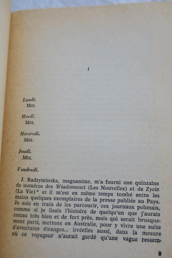 Literary journal and personal reflections 1953-1956