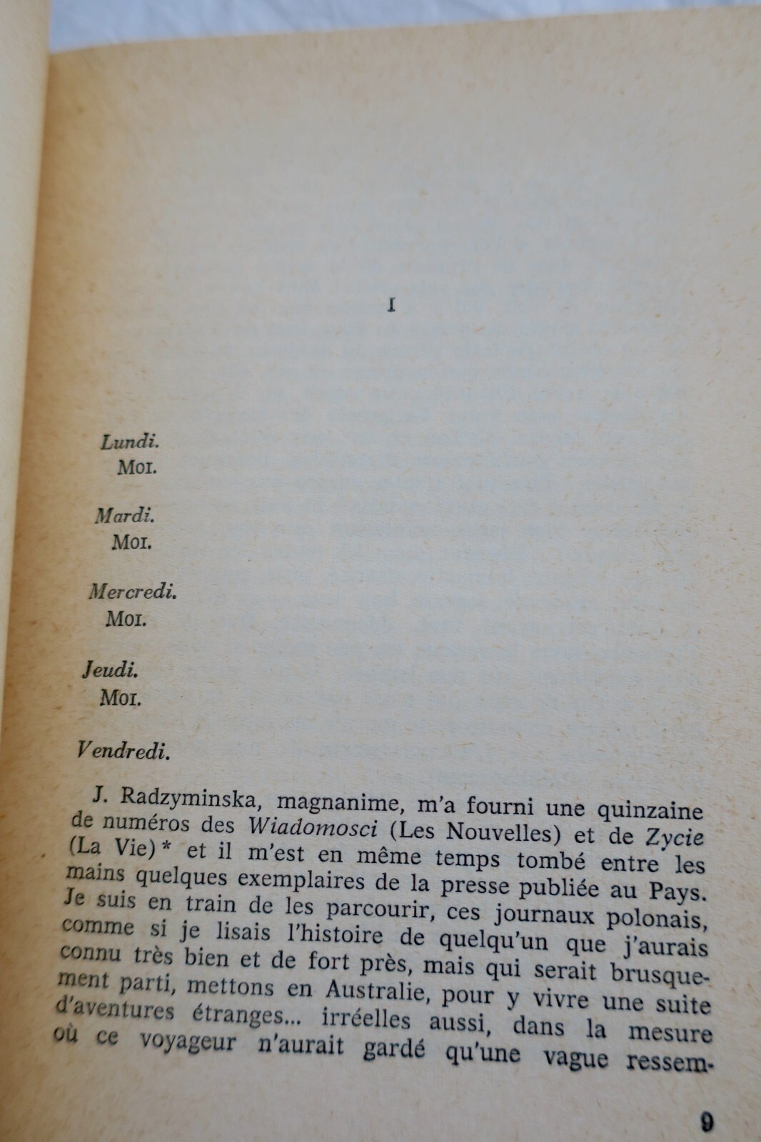 GOMBROWICZ (Witold) JOURNAL 1953-1956 S.P. - Image 6