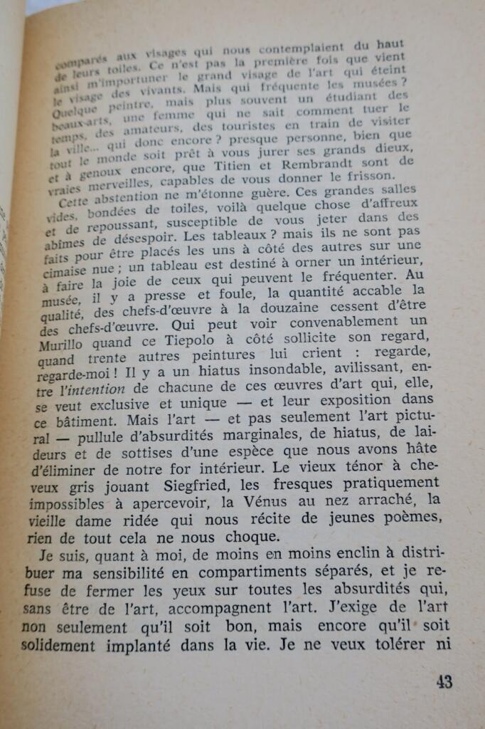 Literary journal and personal reflections 1953-1956