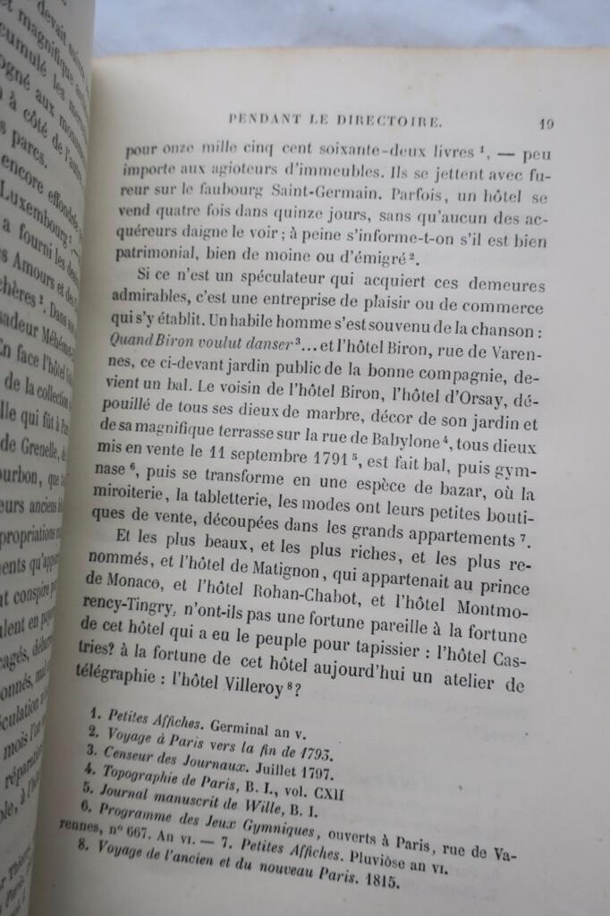 French Society During the Directory Period