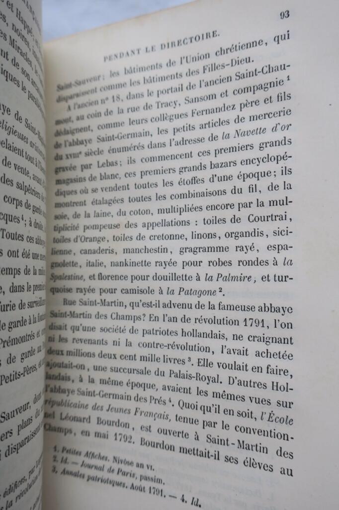 French Society During the Directory Period
