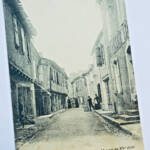 GONDRIN Grand'Rue et Vieilles Maisons du XVè siècle Gers 32